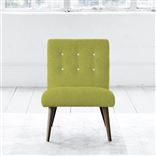 Eva Chair - White Buttons - Walnut Leg - Cassia Alchemila