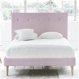 Polka Bed - Self Buttons - Superking - Beech Leg - Brera Lino Pale ...