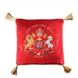 Coussin Buckingham Palace Red Velvet