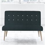 Eva Sofa - White Buttons - Beech Legs - Cassia Mist