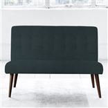 Eva Sofa - Self Buttons - Walnut Legs - Cassia Mist