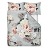 Peonia Grande Zinc Double Duvet Cover