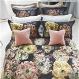 Le Poeme De Fleurs Midnight Bed Linen