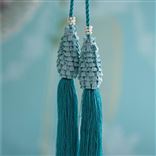 mandola tie - back turquoise