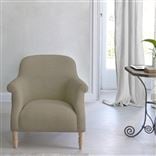 Paris Chair - Natural Legs - Brera Lino Pebble