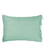 Chenevard Eau De Nil & Celadon Standard Pillowcase