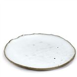 Cement Stoneware Large Plate