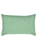 Biella Pale Jade & Olive Standard Pillowcase