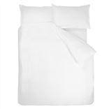 Tortona White Double Duvet Cover