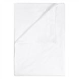 Tortona White Double Fitted Sheet