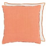 Coussin en lin Brera Lino Coral & Putty 
