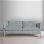 Milan 2.5 Seat Sofa - Natural Legs - Brera Lino Lapis