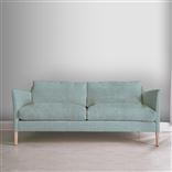 Milan 2.5 Seat Sofa - Natural Legs - Brera Lino Celadon