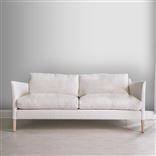 Milan 2.5 Seat Sofa - Natural Legs - Brera Lino Alabaster