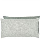 Fontenoy Zinc & Aqua Boucle Decorative Pillow