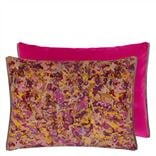Odisha Rosewood Velvet Decorative Pillow