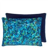 Coussin Odisha Cobalt Velvet 