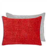 Queluz Paprika Velvet Cushion