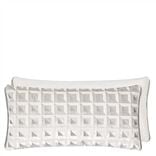 Monserrate Oyster Velvet Decorative Pillow