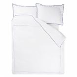 Astor Indigo Queen Duvet Cover