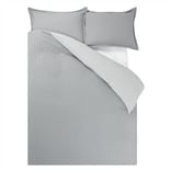 Biella Steel & Dove Double Duvet Cover