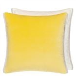 Varese Alchemilla & Parchment Velvet Decorative Pillow 