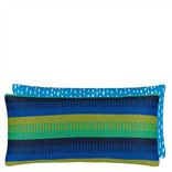 Outdoor Samarinda Cobalt Decorative Pillow