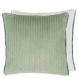 Coussin Cassia Cord Antique Jade Velvet 