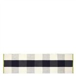 Saliya Outdoor Noir Runner Rug