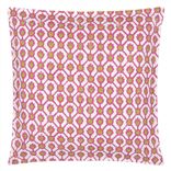 Outdoor Jaal Fuchsia Box Cushion 
