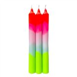 Pink Stories Set of 3 Candles Lollipop Trees
