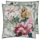 Tapestry Flower Eau De Nil Kissen