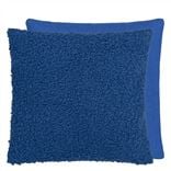Cormo Cobalt Corduroy Decorative Pillow