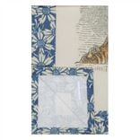 Flower Vase Parchment Parchment Throw 