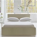 Square Loose Bed Low - Double - Elrick - Natural - Beech Leg