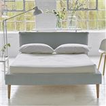 Pillow Low Bed - Double - Brera Lino Lapis - Beech Leg