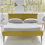 Pillow Low Bed - Double - Cassia Acacia - Beech Leg