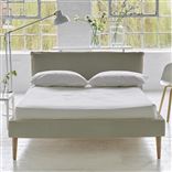 Pillow Low Bed - Double - Cassia Dove - Beech Leg