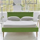 Pillow Low Bed - Double - Cassia Grass - Beech Leg