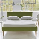 Pillow Low Bed - Double - Cassia Apple - Beech Leg