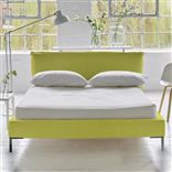 Pillow Low Bed - Double - Brera Lino Alchemilla - Metal Leg