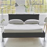 Pillow Low Bed - Double - Cassia Granite - Metal Leg