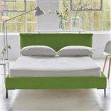 Pillow Low Bed - King  - Cassia Grass - Metal Leg