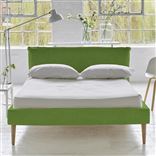 Pillow Low Bed - Superking - Cassia Grass - Beech Leg