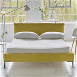 Pillow Low Bed - Superking - Cassia Acacia - Metal Leg
