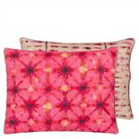 Shibori Fuchsia Decorative Pillow