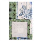 Kyoto Flower Indigo Throw