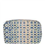 Trousse de Toilette Moyenne Shibori Blue