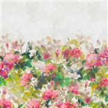 Thelma's Garden Fuchsia Shower Curtain