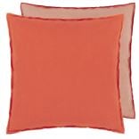 Brera Lino Nasturtium & Papaya Cushion